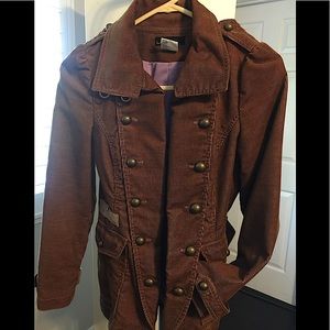 Woman Brown Blazer Jacket
